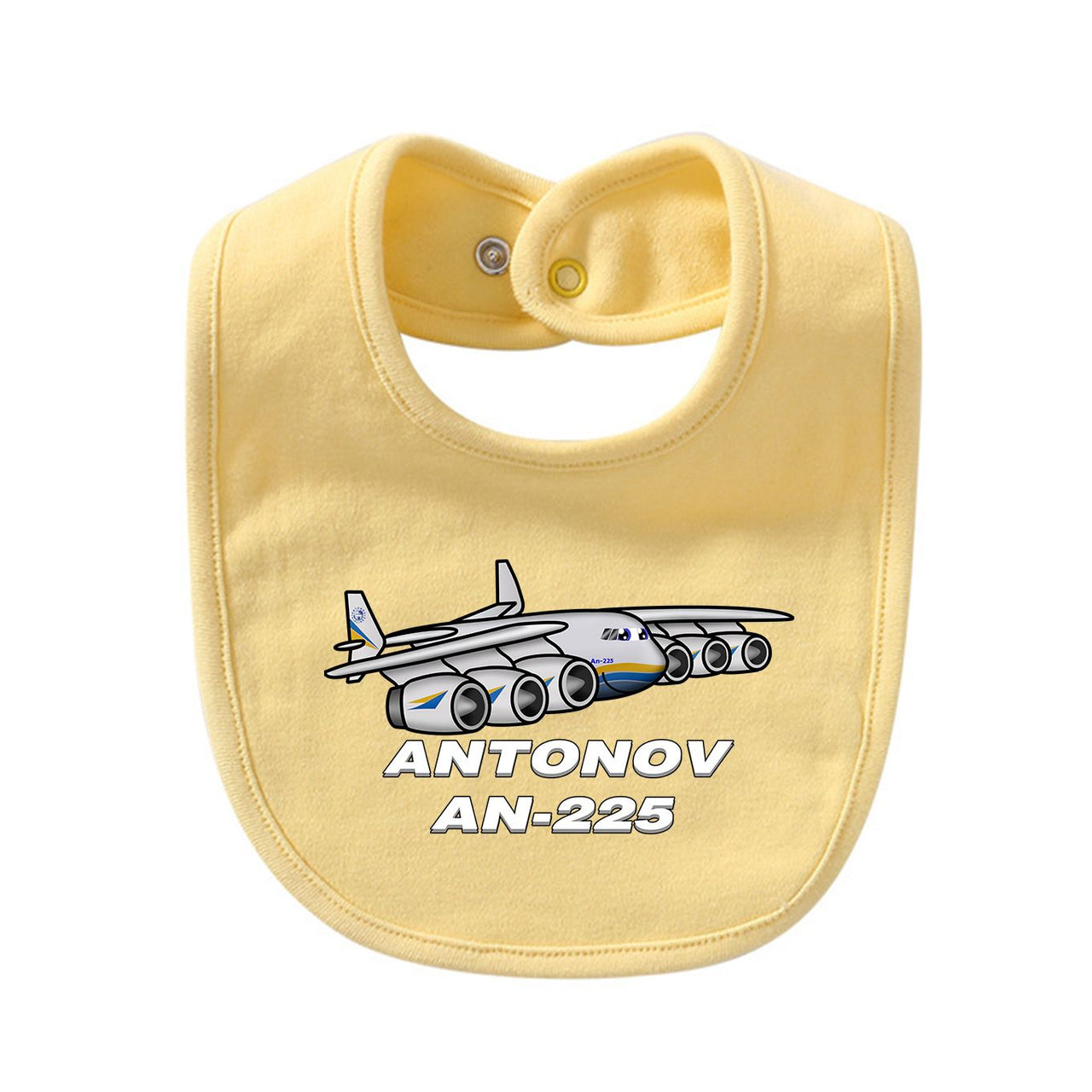 Antonov AN-225 (25) Designed Baby Saliva & Feeding Towels