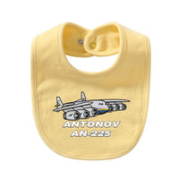 Thumbnail for Antonov AN-225 (25) Designed Baby Saliva & Feeding Towels