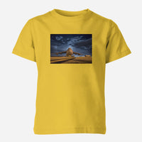 Thumbnail for Amazing Military Aircraft at Night Designed Children T-Shirts