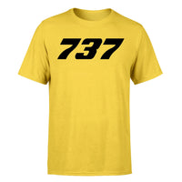 Thumbnail for 737 Flat Text Designed T-Shirts