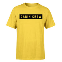 Thumbnail for Cabin Crew Text Designed T-Shirts