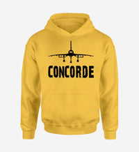 Thumbnail for Concorde & Plane Designed Hoodies