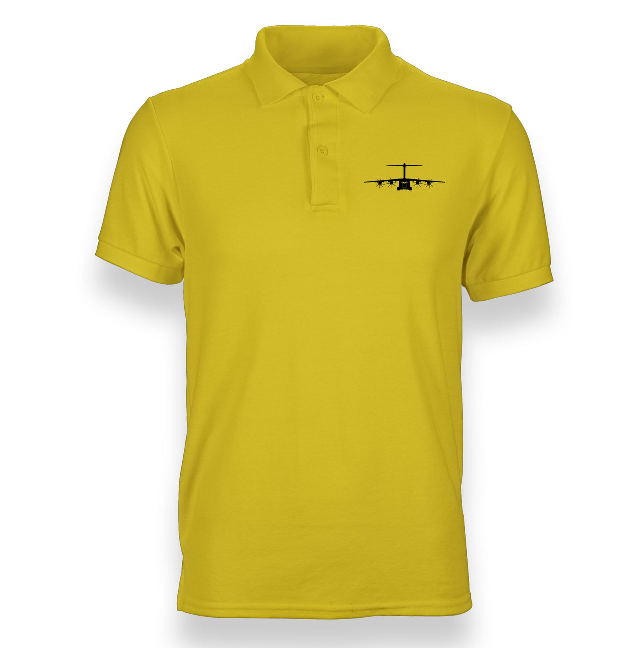 Airbus A400M Silhouette Designed "WOMEN" Polo T-Shirts