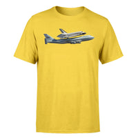 Thumbnail for Space shuttle on 747 Designed T-Shirts