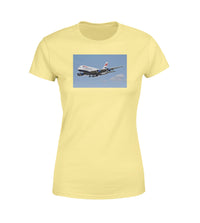 Thumbnail for Landing British Airways A380 Designed Women T-Shirts