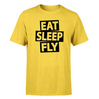 Thumbnail for Eat Sleep Fly Designed T-Shirts