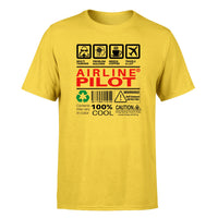 Thumbnail for Airline Pilot Label Designed T-Shirts