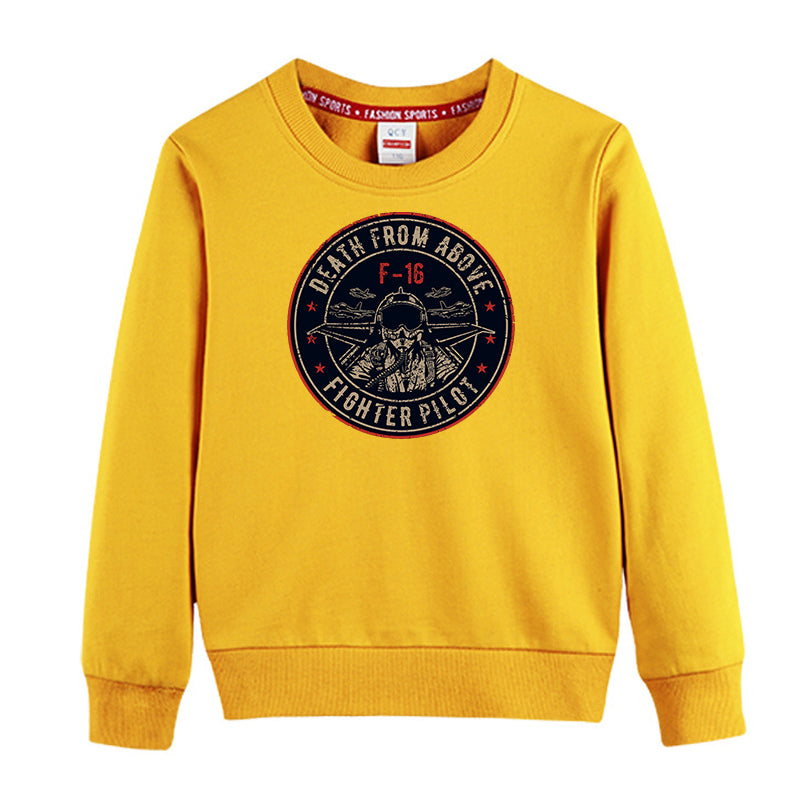 Fighter Jet 16 - Death From Above Designed "CHILDREN" Sweatshirts