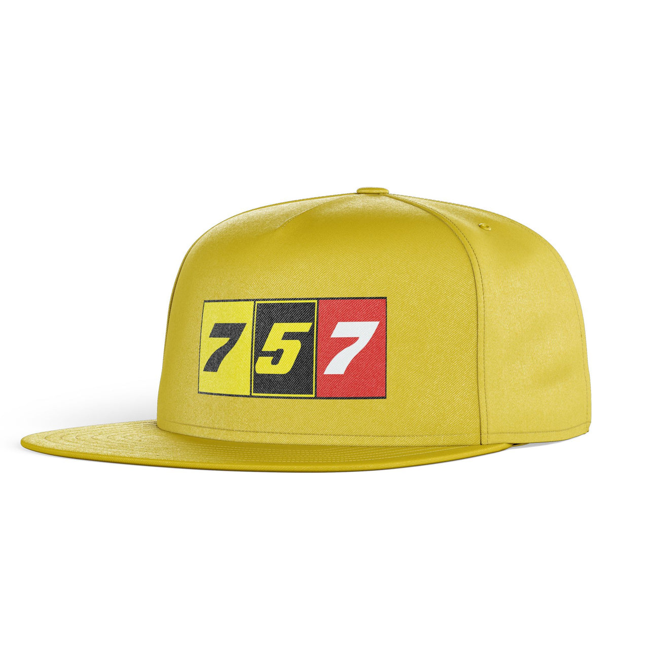 Flat Colourful 757 Designed Snapback Caps & Hats