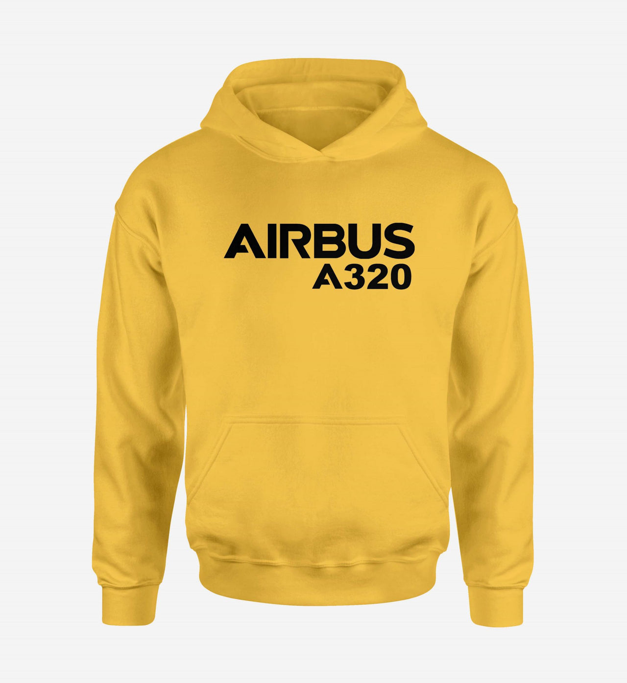 Airbus A320 & Text Designed Hoodies