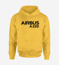 Thumbnail for Airbus A320 & Text Designed Hoodies