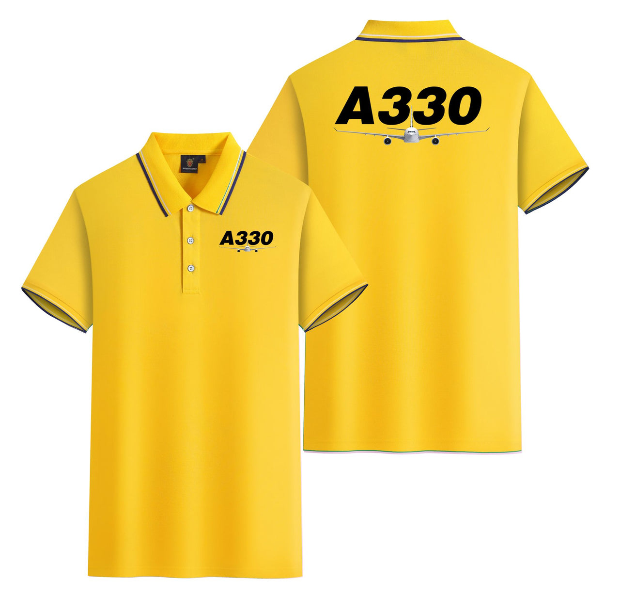 Super Airbus A330 Designed Stylish Polo T-Shirts (Double-Side)