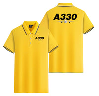 Thumbnail for Super Airbus A330 Designed Stylish Polo T-Shirts (Double-Side)