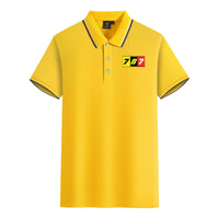 Thumbnail for Flat Colourful 787 Designed Stylish Polo T-Shirts