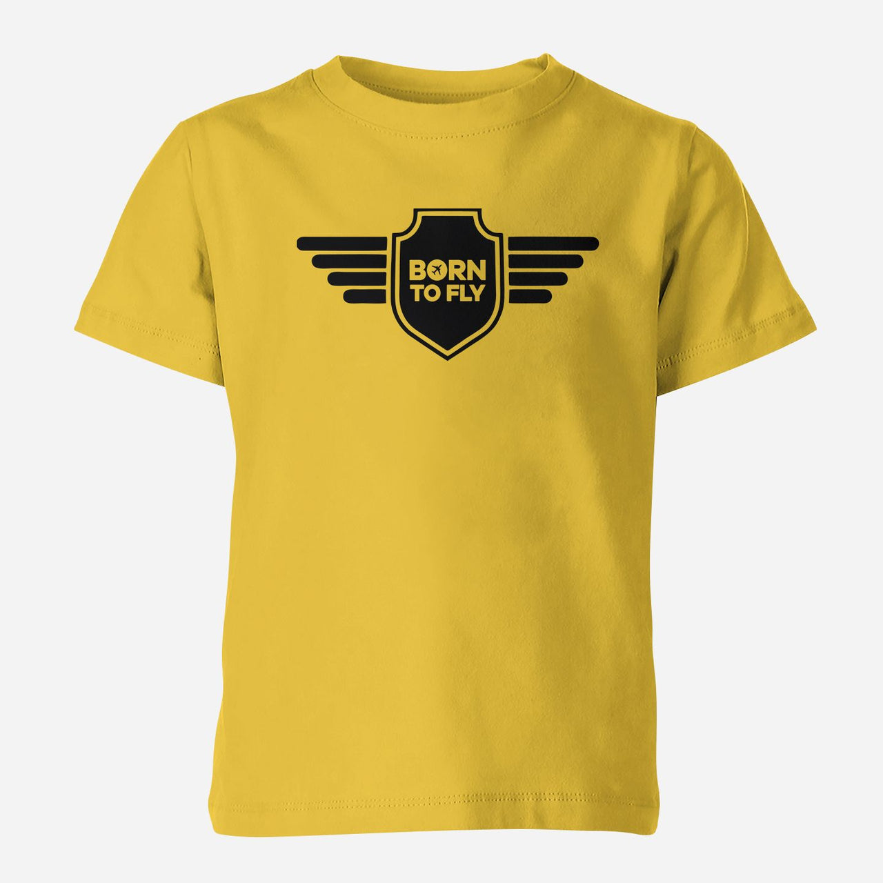 Born To Fly & Badge Designed Children T-Shirts