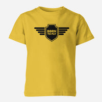 Thumbnail for Born To Fly & Badge Designed Children T-Shirts