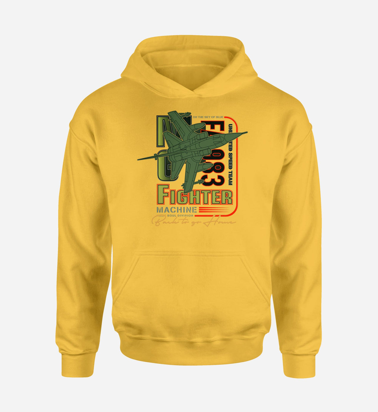 Fighter Machine Designed Hoodies
