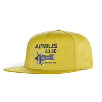 Thumbnail for Airbus A330 & Trent 700 Engine Designed Snapback Caps & Hats