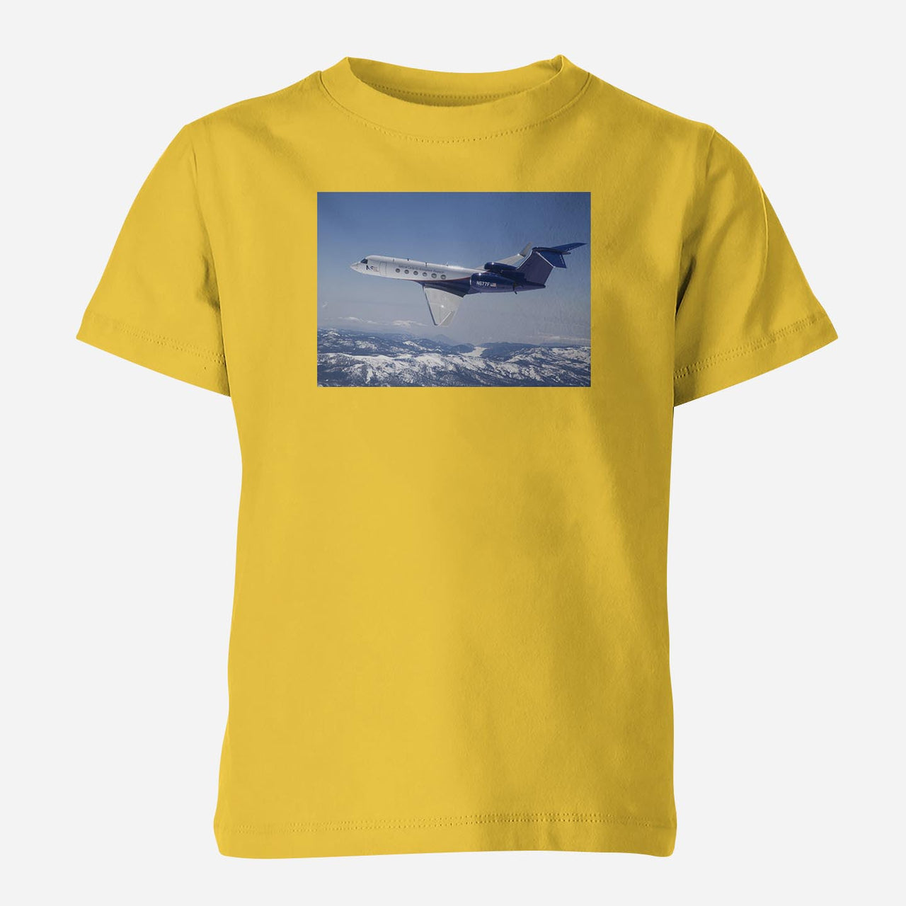 Cruising Gulfstream Jet Designed Children T-Shirts