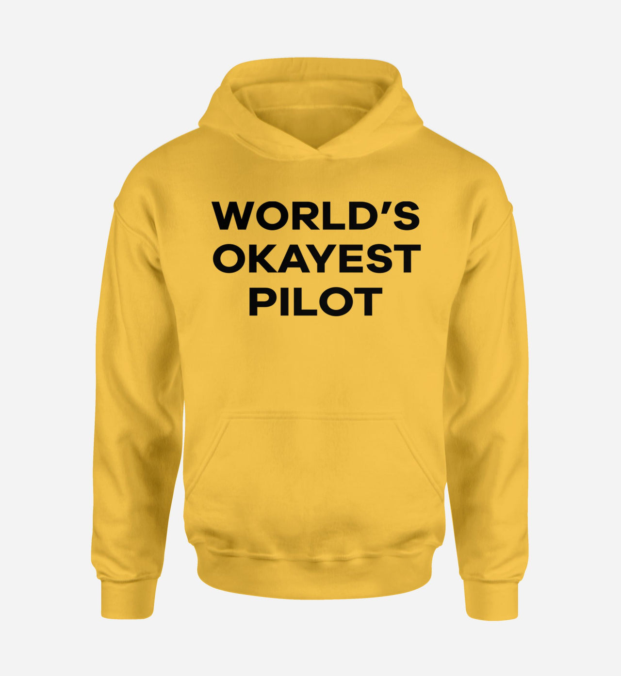 World's Okayest Pilot Designed Hoodies