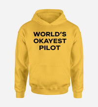 Thumbnail for World's Okayest Pilot Designed Hoodies