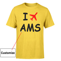 Thumbnail for Customizable I LOVE Designed T-Shirts