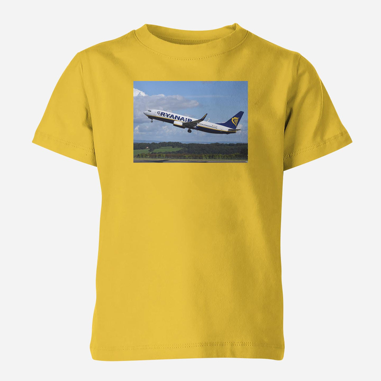 Departing Ryanair's Boeing 737 Designed Children T-Shirts