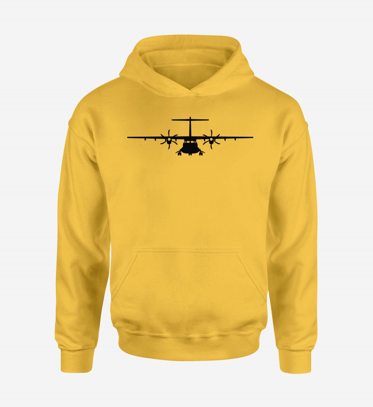 ATR-72 Silhouette Designed Hoodies