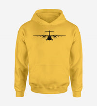 Thumbnail for ATR-72 Silhouette Designed Hoodies