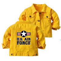 Thumbnail for US Air Force Designed Children Denim Jackets