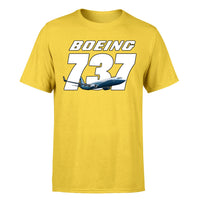 Thumbnail for Super Boeing 737+Text Designed T-Shirts