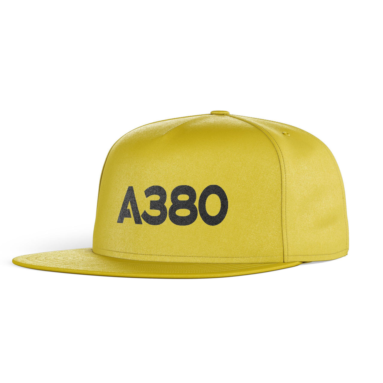 A380 Flat Text Designed Snapback Caps & Hats