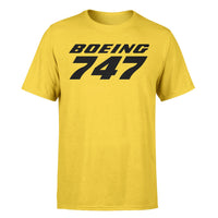 Thumbnail for Boeing 747 & Text Designed T-Shirts