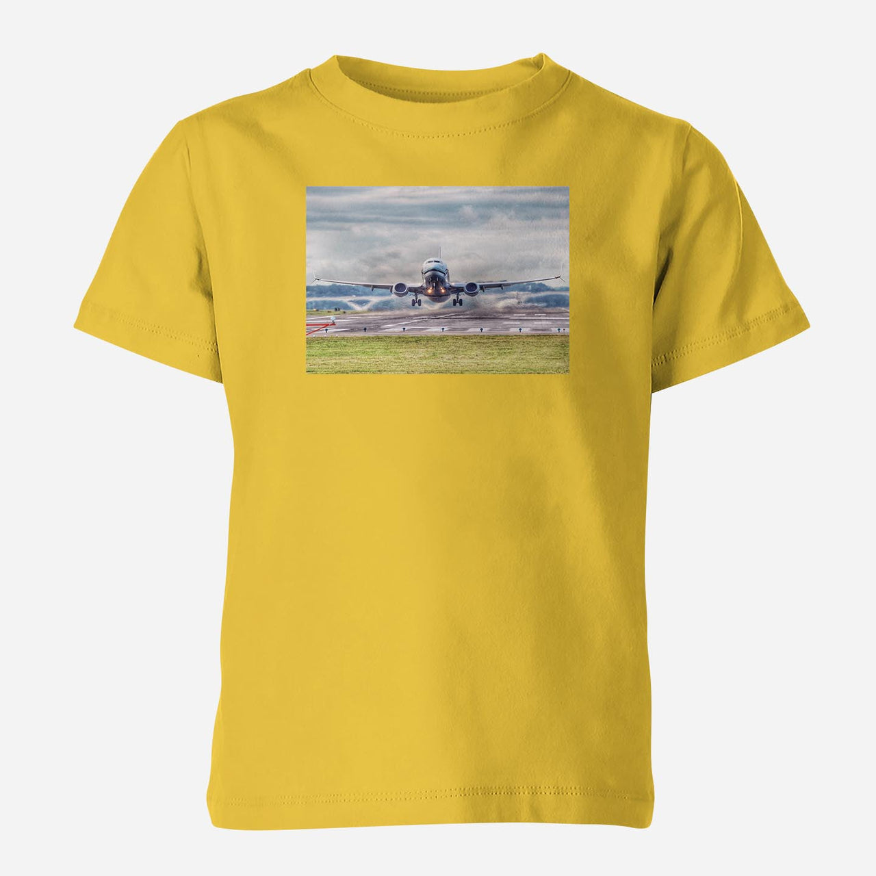 Departing Boeing 737 Designed Children T-Shirts