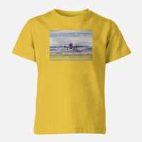 Thumbnail for Departing Boeing 737 Designed Children T-Shirts