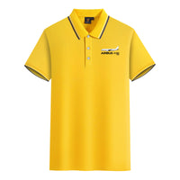 Thumbnail for The Airbus A320Neo Designed Stylish Polo T-Shirts