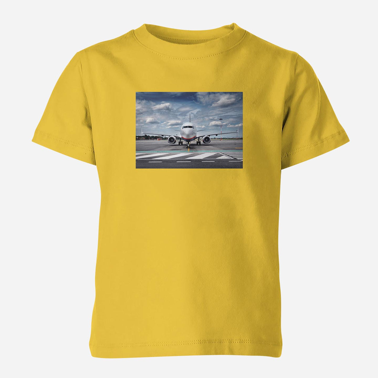 Amazing Clouds and Boeing 737 NG Designed Children T-Shirts