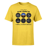 Thumbnail for The Only Six Pack I Will Ever Need Designed T-Shirts