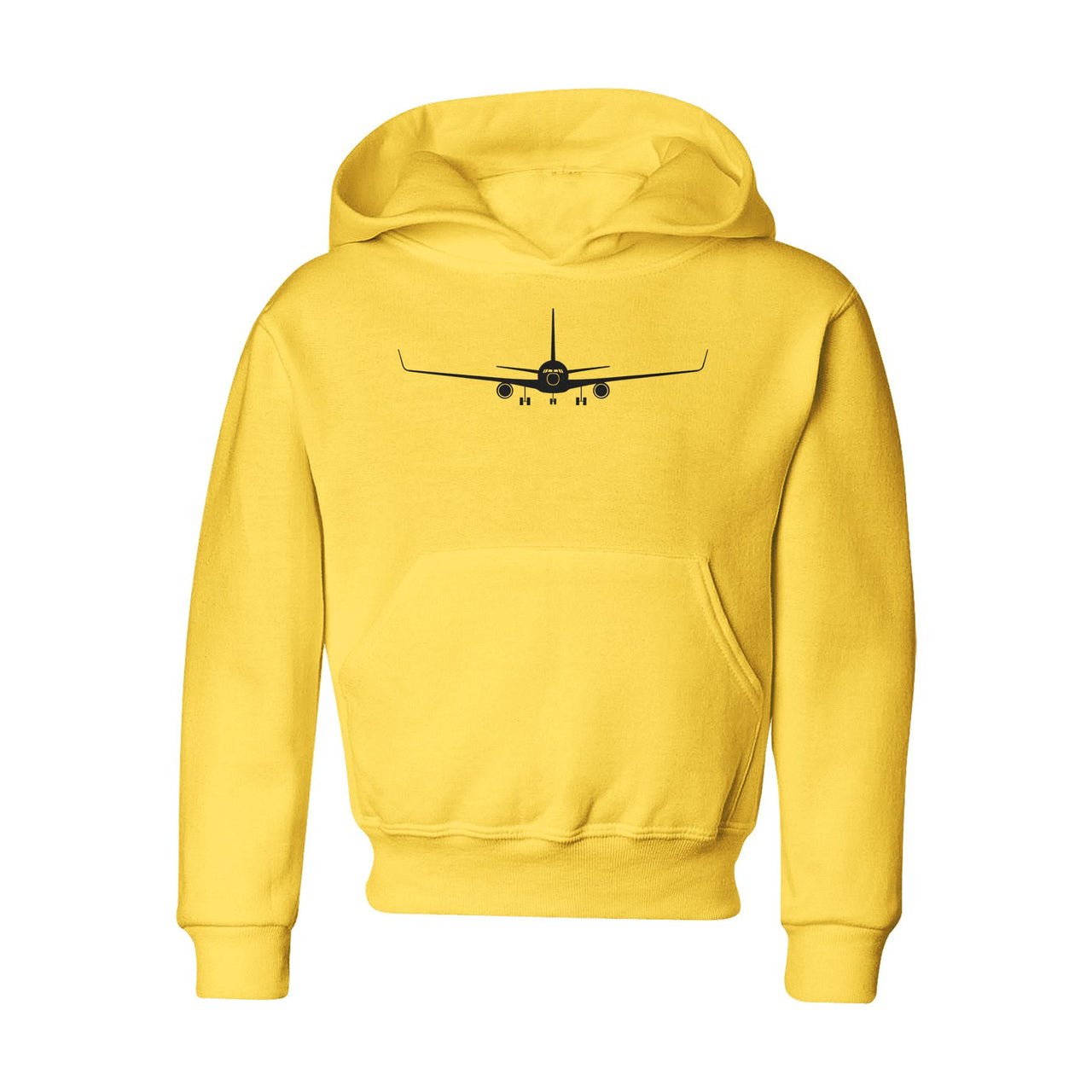 Boeing 767 Silhouette Designed "CHILDREN" Hoodies