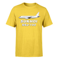 Thumbnail for Sukhoi Superjet 100 Designed T-Shirts