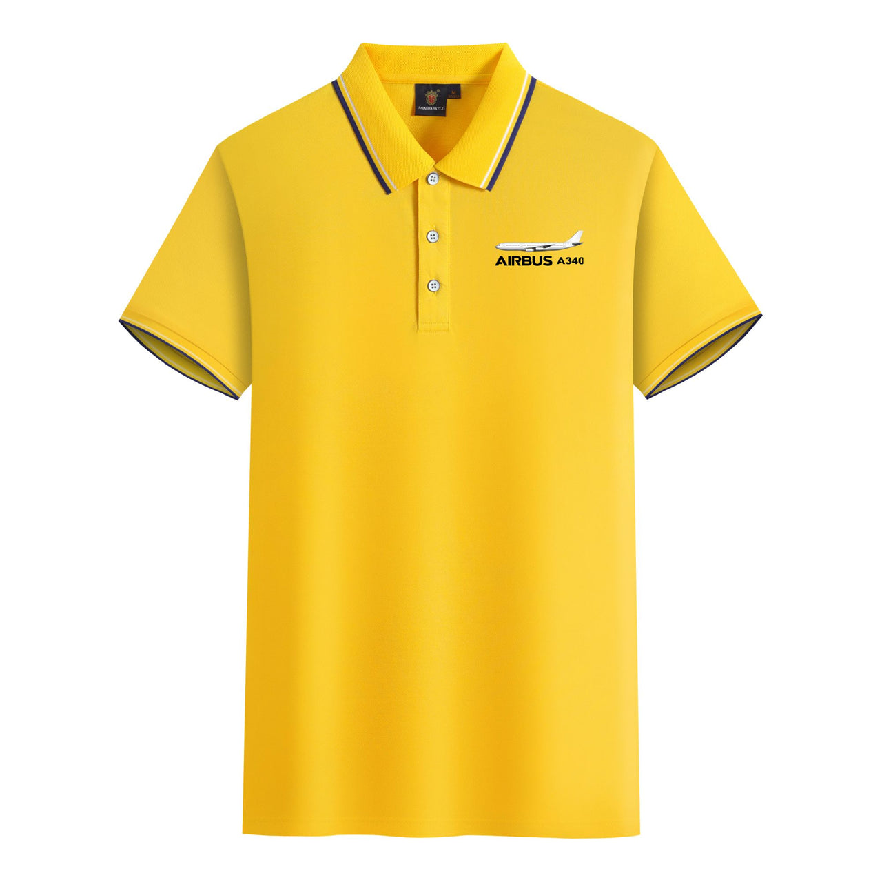 The Airbus A340 Designed Stylish Polo T-Shirts