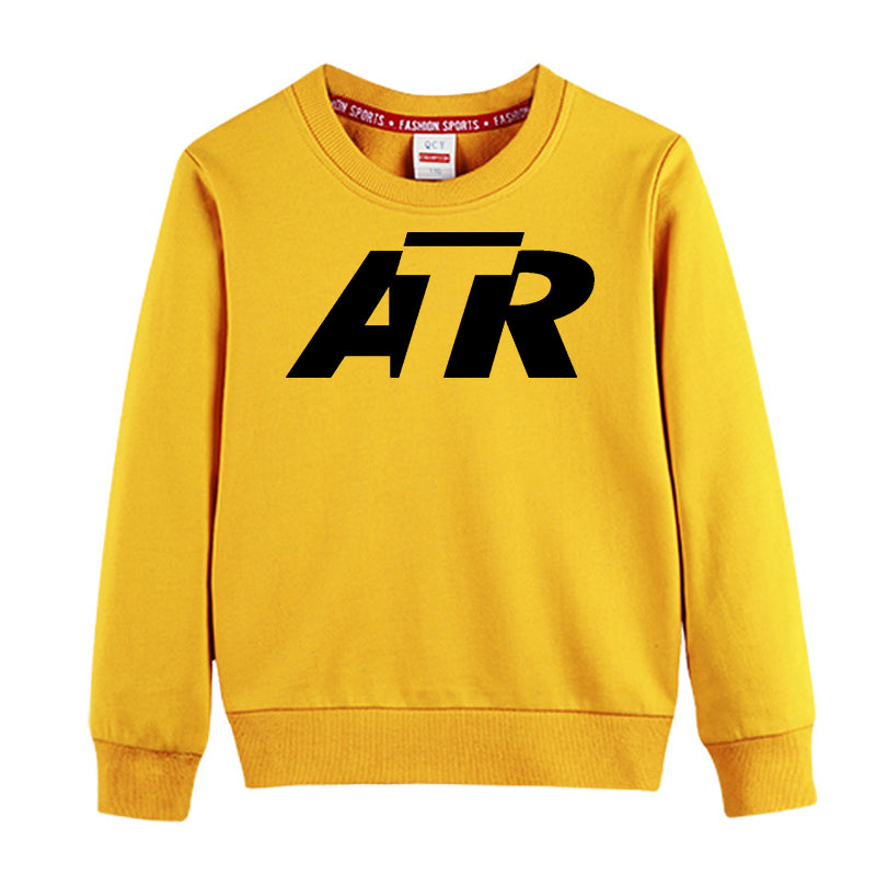 ATR & Text Designed "CHILDREN" Sweatshirts