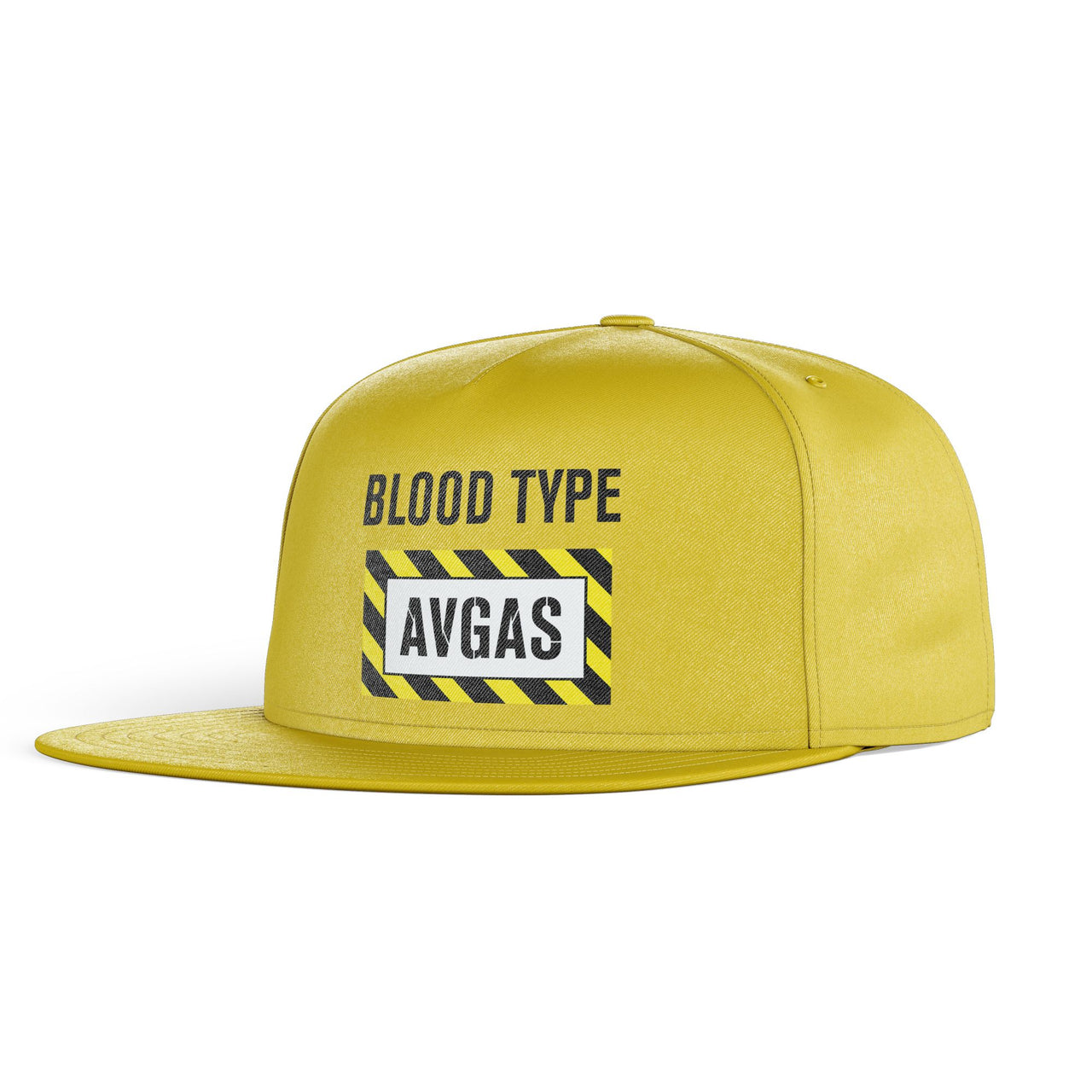 Blood Type AVGAS Designed Snapback Caps & Hats
