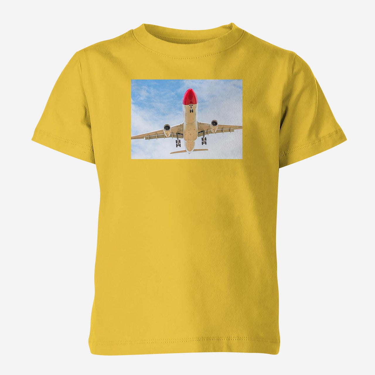 Beautiful Airbus A330 on Approach Designed Children T-Shirts