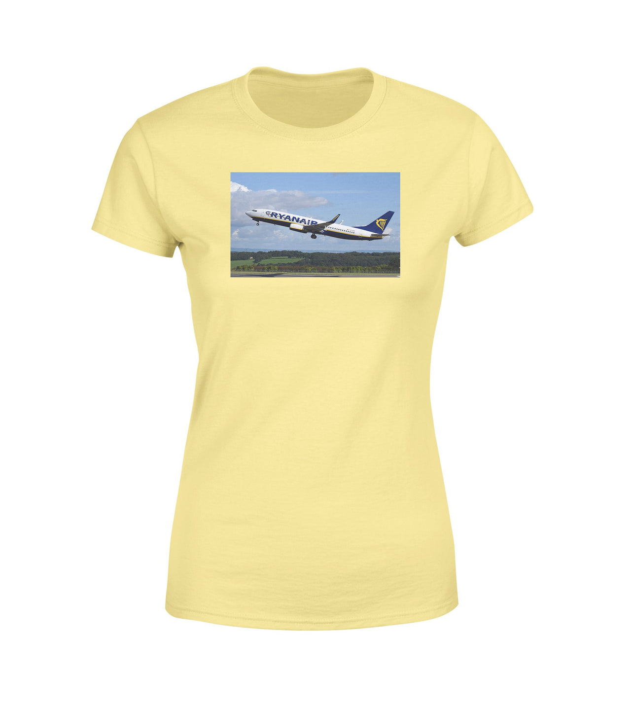Departing Ryanair's Boeing 737 Designed Women T-Shirts