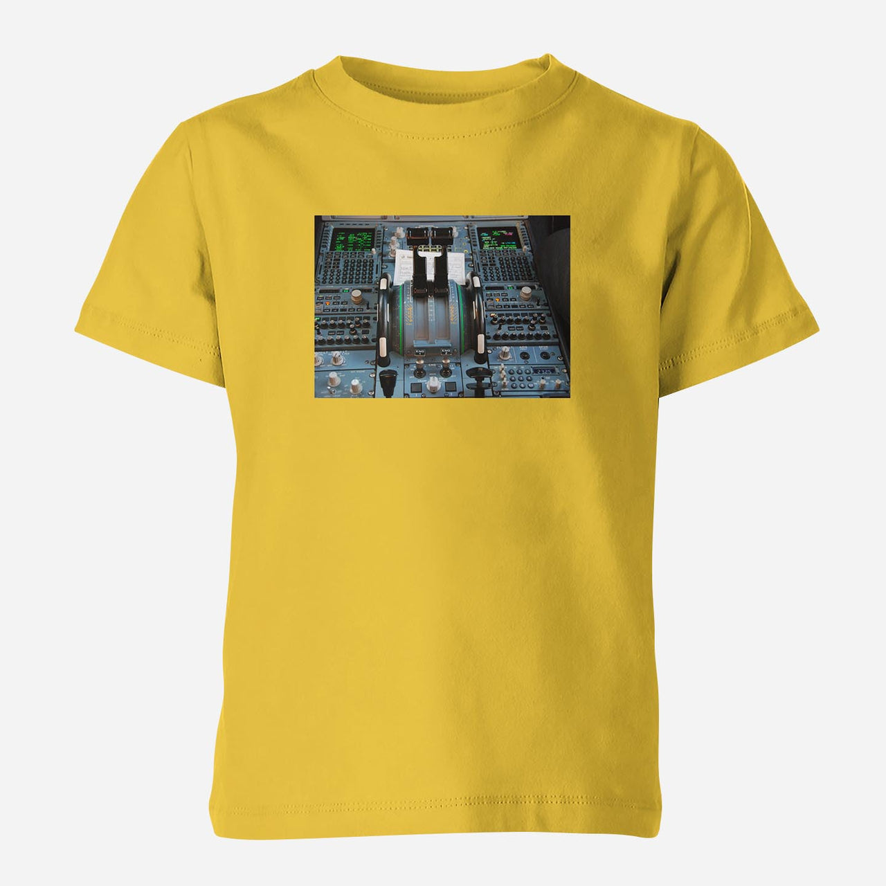 Airbus A320 Cockpit Designed Children T-Shirts