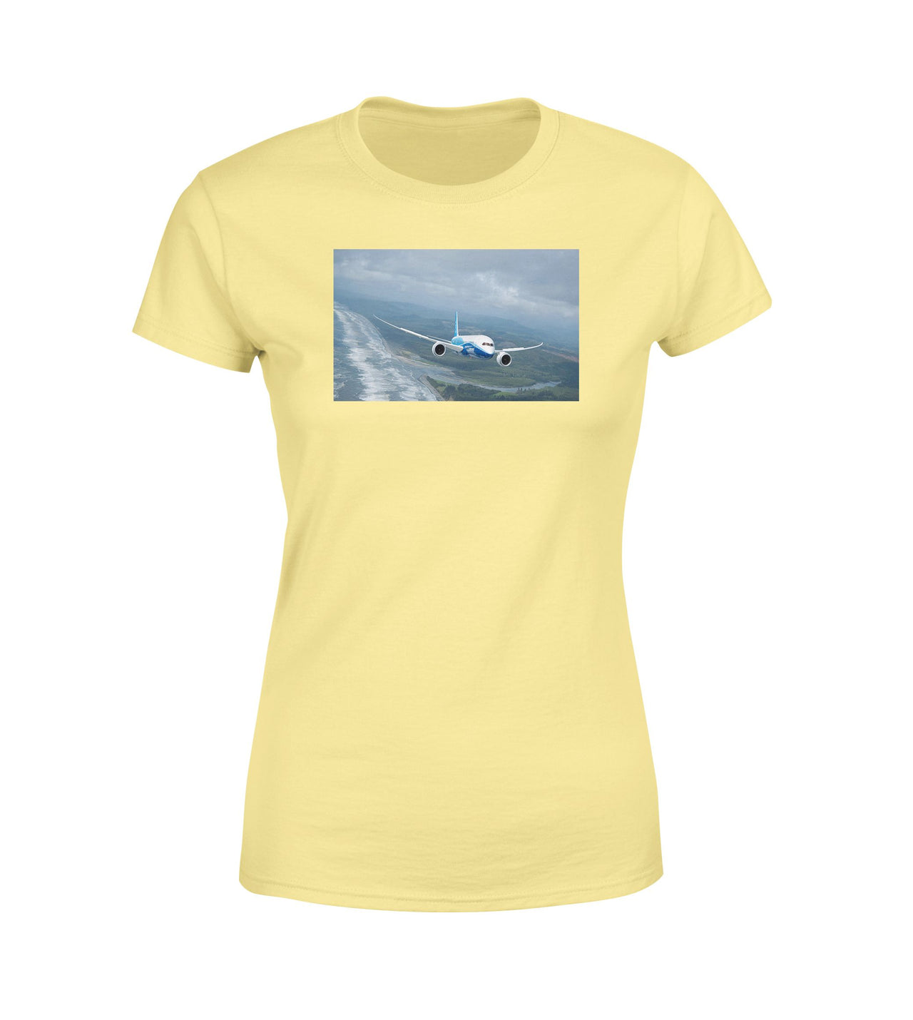 Cruising Boeing 787 Designed Women T-Shirts