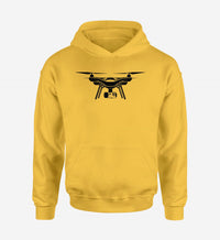 Thumbnail for Drone Silhouette Designed Hoodies