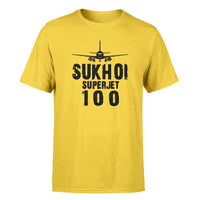 Thumbnail for Sukhoi Superjet 100 & Plane Designed T-Shirts