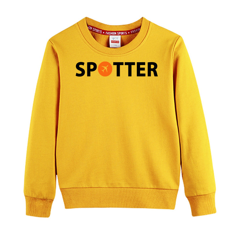 Spotter Designed "CHILDREN" Sweatshirts